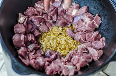 Güzel manzarası ve nesneleri.