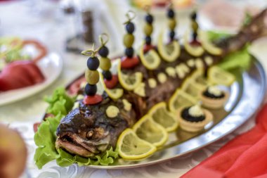 Güzel manzarası ve gıda.