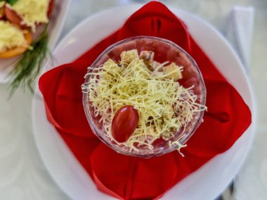 Güzel manzarası ve gıda.