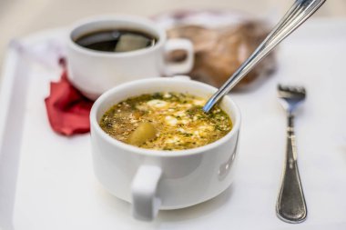 Güzel manzarası ve gıda.