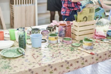 Aletler ve otomotik makinalar güzel görünümü.