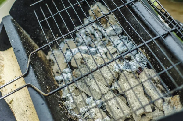 Beautiful view of the BBQ. — Stock Photo, Image