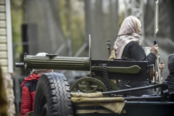 Beautiful view of the weapon. — Stock Photo, Image