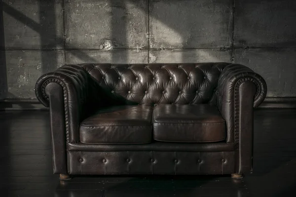 View of the sofa. Stock Photo