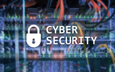 Siber güvenlik, veri koruma, bilgi gizliliği. Internet ve teknoloji kavramı.