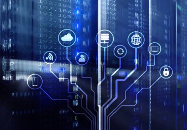 Çok, şeylerin, telekomünikasyon kavramı Internet.