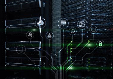 Çok, şeylerin, telekomünikasyon kavramı Internet.