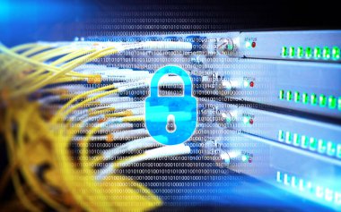 Siber güvenlik, veri koruma, bilgi gizliliği. Internet ve teknoloji kavramı.