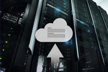 ICT - sunucu odası arka plan üzerinde bilgi ve iletişim teknoloji kavramı. ICT - sunucu odası arka plan üzerinde bilgi ve iletişim teknoloji kavramı.