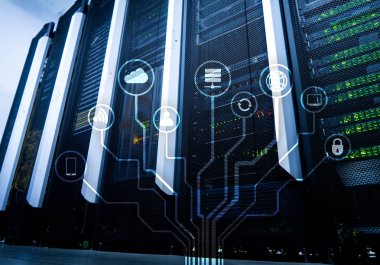 Çok, şeylerin, telekomünikasyon kavramı Internet.