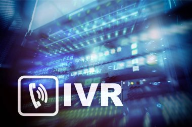IVR Etkileşimli Ses Yanıtı İletişim Konsepti.