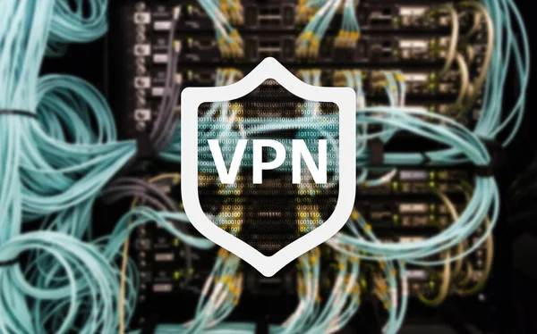 Vpn Tecnologia Rede Privada Virtual Proxy Ssl Segurança Cibernética — Fotografia de Stock