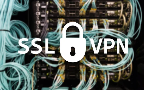 Ssl Vpn입니다 네트워크입니다 암호화 — 스톡 사진