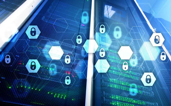 Cybersäkerhet Dataskydd Sekretess Internet Och Teknik Koncept — Stockfoto