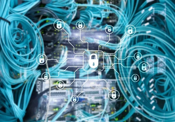 Cyber Sicherheit Datenschutz Datenschutz Internet Und Technologie Konzept — Stockfoto