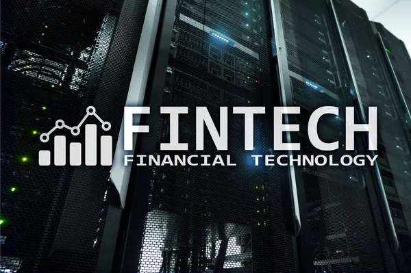 Fintech 비즈니스 솔루션 소프트웨어 개발입니다 Fintech 비즈니스 솔루션 소프트웨어 — 스톡 사진
