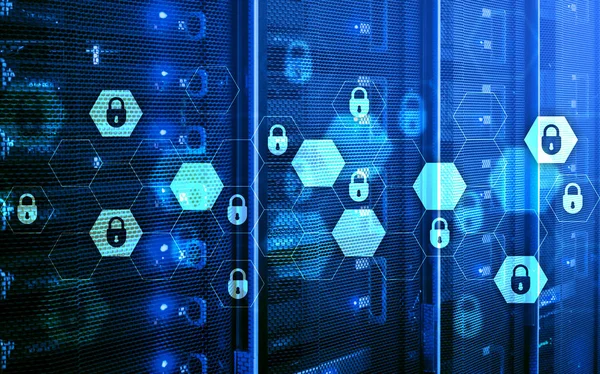 Ciberseguridad Protección Datos Privacidad Información Concepto Internet Tecnología —  Fotos de Stock