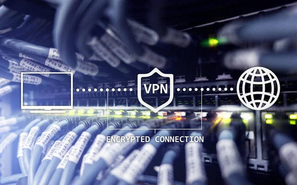 Réseau Privé Virtuel Vpn Cryptage Données Substitut — Photo