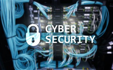 Siber güvenlik, veri koruma, bilgi gizliliği. Internet ve teknoloji kavramı.