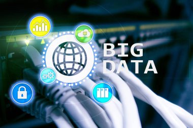 Büyük veri analizi, mühendislerimizin sunucusu. Internet ve teknoloji.