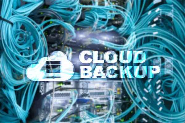 Cloud backup. Server data loss prevention. Cyber security.