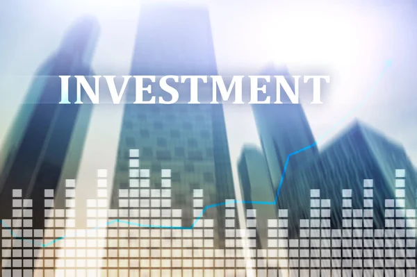 Pojęcie Rynku Finansowego Inwestycji Zwrot Inwestycji — Zdjęcie stockowe