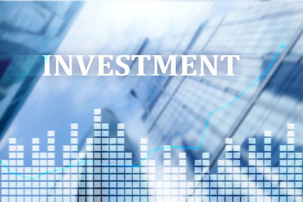 Investment Roi Financial Market Concept — Stock Photo, Image