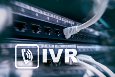 IVR Etkileşimli Ses Yanıtı İletişim Konsepti.