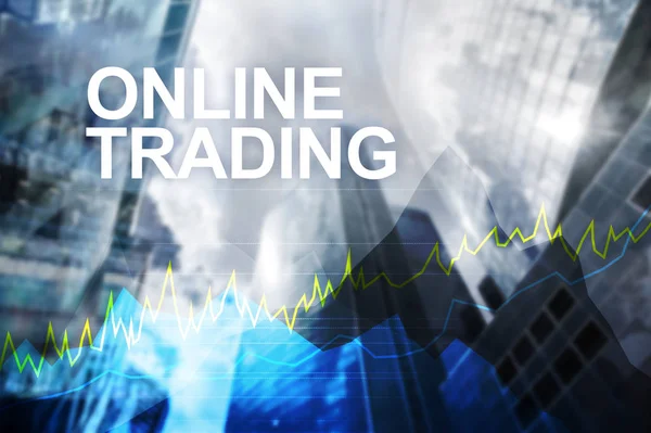 Online ticaret, Forex, yatırım ve finansal piyasa kavramı.