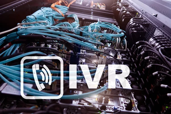 IVR Etkileşimli Ses Yanıtı İletişim Konsepti.