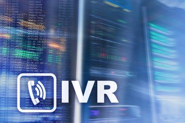 IVR Etkileşimli Ses Yanıtı İletişim Konsepti.