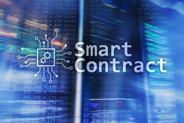 Akıllı sözleşme, blockchain teknoloji modern iş.