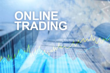 Online ticaret, Forex, yatırım ve finansal piyasa kavramı.