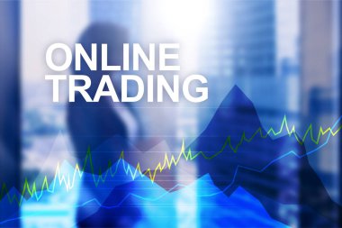 Online ticaret, Forex, yatırım ve finansal piyasa kavramı.