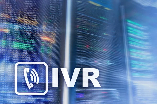 Ivr Διαδραστική Έννοια Επικοινωνίας Φωνητικής Απόκρισης — Φωτογραφία Αρχείου