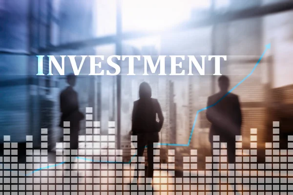 Investment Roi Financial Market Concept — Stock Photo, Image