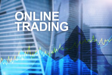 Online ticaret, Forex, yatırım ve finansal piyasa kavramı.