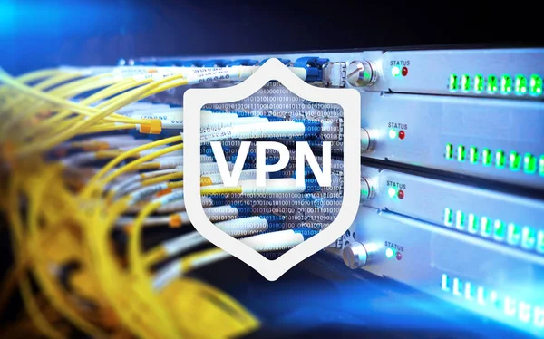 Vpn Tecnologia Rede Privada Virtual Proxy Ssl Segurança Cibernética — Fotografia de Stock