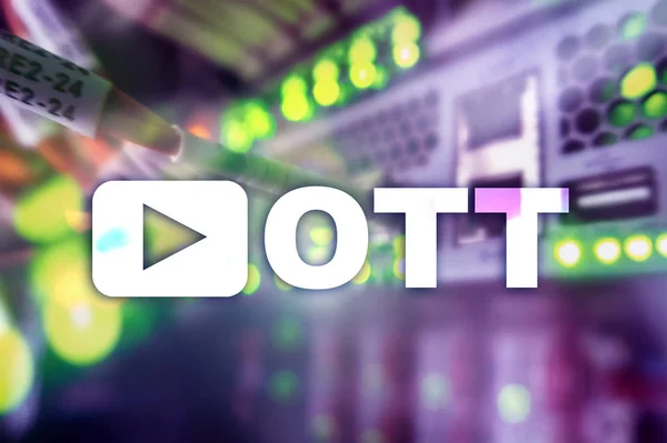 Ott Iptv Video Streaming Melalui Internet — Stok Foto