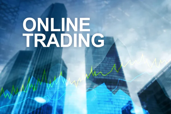 Online Συναλλαγών Forex Των Επενδύσεων Και Χρηματοοικονομική Αγορά Έννοια — Φωτογραφία Αρχείου