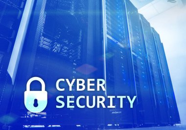 Siber güvenlik, veri koruma, bilgi gizliliği. Internet ve teknoloji kavramı.