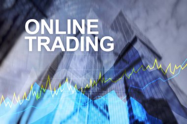 Online ticaret, Forex, yatırım ve finansal piyasa kavramı.