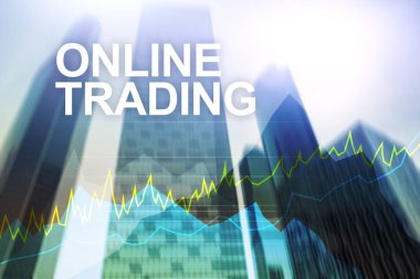 Online ticaret, Forex, yatırım ve finansal piyasa kavramı.