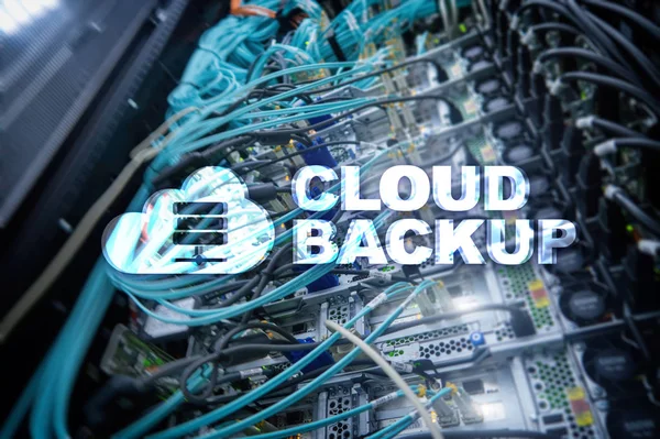 Cloud backup. Server data loss prevention. Cyber security.