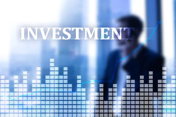 Investment Roi Financial Market Concept — Stock Photo, Image