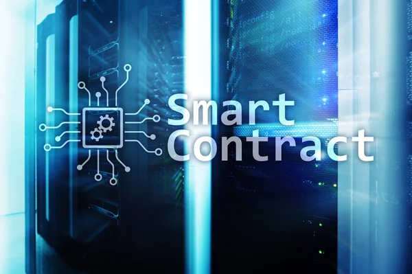 Smart contract, blockchain technology in modern business.