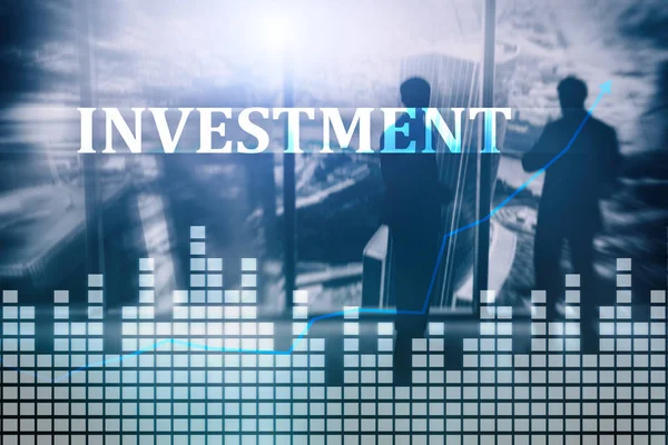 Investment Roi Financial Market Concept — Stock Photo, Image