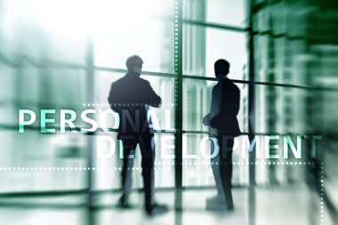 Çift Pozlama arka plan kişisel gelişim ve büyüme kavramı.