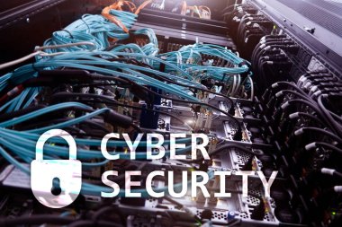 Siber güvenlik, veri koruma, bilgi gizliliği. Internet ve teknoloji kavramı.