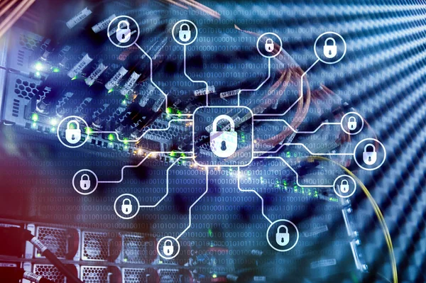 Cyber Sicherheit Datenschutz Datenschutz Internet Und Technologie Konzept — Stockfoto